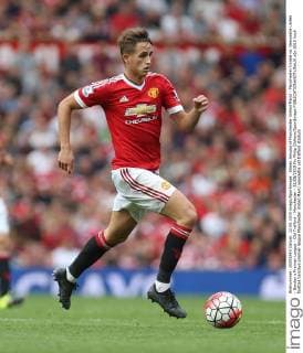 Adnan Januzaj of Manchester United ManU - Manchester United vs. Newcastle United - Barclay s Premier League - Old Trafford - Manchester - 22 08 2015 Pic Philip Oldham SportImage EDITORIAL USE ONLY. No use with unauthorised audio, video, data, fixture lists, club league logos or live services. Online in-match use limited to 120 images, no video emulation. No use in betting, games or single club league player publications.