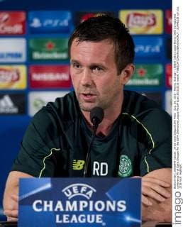 Aug. 24, 2015 - Malmö, Sverige - 150824 Celtics coach Ronny Deila during press conference PK of Celtic Glasgow for the UEFA Champions League Playoff Quali 2015 2016 match.  - ZUMAb138