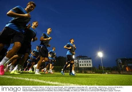 UEFA Champions League play-offs - second leg - GNK Dinamo - training 24.08.2015., Zagreb, Croatia - Training session of GNK Dinamo ahead of their UEFA Champions League play-offs second leg against KF Skenderbeu.  SlavkoxMidzor PIXSELL