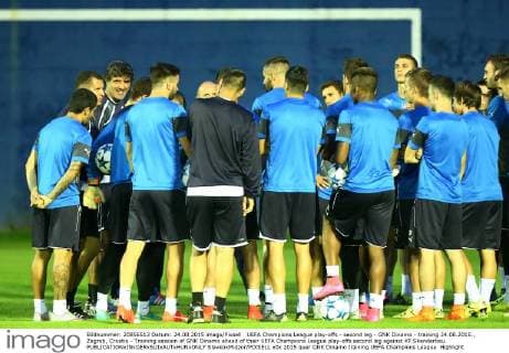 UEFA Champions League play-offs - second leg - GNK Dinamo - training 24.08.2015., Zagreb, Croatia - Training session of GNK Dinamo ahead of their UEFA Champions League play-offs second leg against KF Skenderbeu.  SlavkoxMidzor PIXSELL