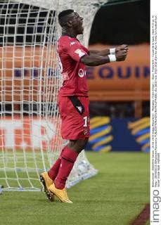 Mamadou Thiam (Dijon) - Dijon, Frankreich - Coupe de la ligue, Dijon FCO vs. FC Metz - 25 08 2015 JBAutissier Panoramic 