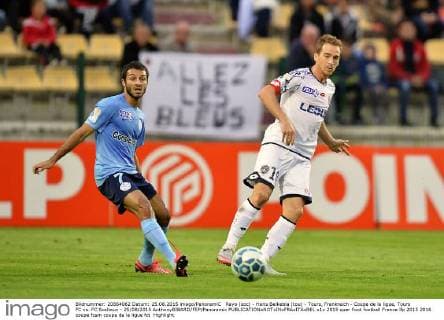 Rayo (soc) - Haris Belkebla (tou) - Tours, Frankreich - Coupe de la ligue, Tours FC vs. FC Sochaux - 25 08 2015 AnthonyBIBARD FEP Panoramic 
