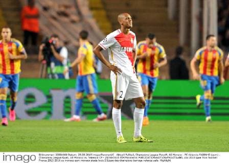 Aktuell Fußball, Champions League Playoff, AS Monaco - FC Valencia FABINHO (asm) - Champions League Quali, AS Monaco vs. Valencia CF - 25 08 2015 FEP Panoramic 