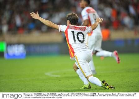 BERNARDO SILVA (asm) - COLERE - Champions League Quali, AS Monaco vs. Valencia CF - 25 08 2015 FEP Panoramic 