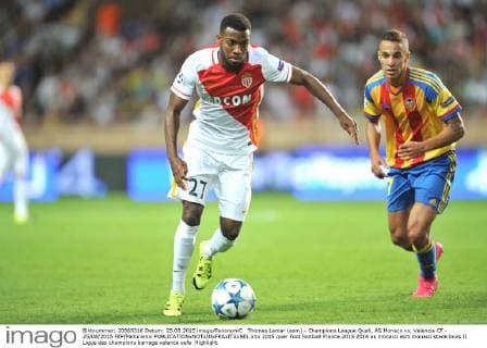 Thomas Lemar (asm) - Champions League Quali, AS Monaco vs. Valencia CF - 25 08 2015 FEP Panoramic 