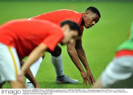 ANTHONY MARTIAL (asm) - Champions League Quali, AS Monaco vs. Valencia CF - 25 08 2015 FEP Panoramic