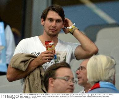 26.08.2015, xjhx, Fussball Champions League Quali, Bayer 04 Leverkusen - Lazio Rom, emspor, v.l. Patrick Helmes