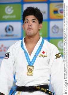Shohei Ono (JPN), AUGUST 26, 2015 - Judo : World Judo Championships Astana 2015 Men s -73kg Medal Ceremony at Alau Ice Palace in Astana, Kazakhstan. NoxThirdxPartyxSales  (dlra008476)