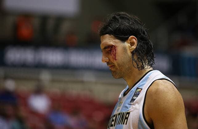 26.08.2015, Puerto Rico - Basketball 2015 - Nationalteam - Länderspiel - Dominikanische Republik vs Argentinien - 4 LUIS SCOLA - April 25, 2015  - ZUMAd69_
