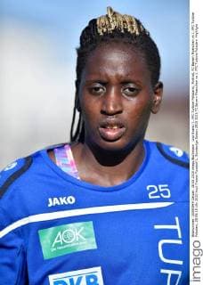 Lisa Evans (1. FFC Turbine Potsdam), Portrait, FC Bayern Muenchen vs 1. FFC Turbine Potsdam, 28.08.15