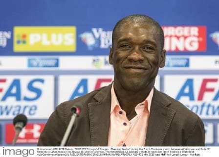 Clarence Seedorf during the Dutch Eredivisie match between AZ Alkmaar and Roda JC Kerkrade at AFAS stadium on August 30, 2015 in Alkmaar, The Netherlands AZ Alkmaar v Roda JC Kerkrade Dutch Eredivisie 2015 2016 xVIxGerritxvanxKeulenxIVx 4254475