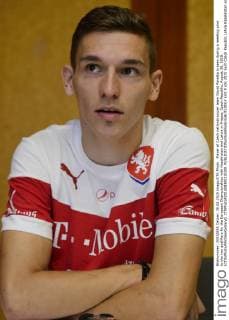 Player of Czech national soccer team David Pavelka is seen during a meeting prior to the two qualifiers for the European Championships with Kazakhstan and Latvia in Prague, Czech Republic, August 30, 2015. (CTKxPhoto MichalxKamaryt) CTKPhotoP201508300230301  kmt 9