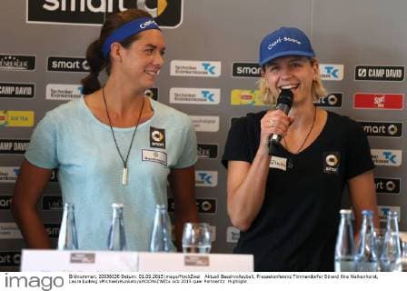 Aktuell Beachvolleyball, Pressekonferenz Timmendorfer Strand Kira Walkenhorst, Laura Ludwig xMichaelxKunkelx xHOCHxZWEIx