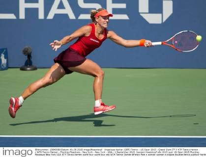 Angelique Kerber (GER) Tennis - US Open 2015 - Grand Slam ITF ATP Tennis Herren WTA Tennis Damen - Flushing Meadows - New York - New York - USA - 1 September 2015. Juergen Hasenkopf