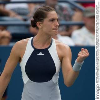 Andrea Petkovic (GER) macht die Faust und jubelt, Jubel.Emotion, Tennis - US Open 2015 - Grand Slam ITF ATP Tennis Herren WTA Tennis Damen - Flushing Meadows - New York - New York - USA - 1 September 2015. Juergen Hasenkopf