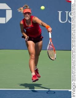Angelique Kerber (GER) Tennis - US Open 2015 - Grand Slam ITF ATP Tennis Herren WTA Tennis Damen - Flushing Meadows - New York - New York - USA - 1 September 2015. Juergen Hasenkopf