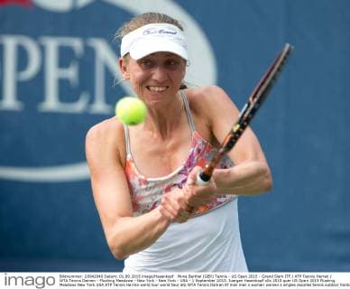 Mona Barthel (GER) Tennis - US Open 2015 - Grand Slam ITF ATP Tennis Herren WTA Tennis Damen - Flushing Meadows - New York - New York - USA - 1 September 2015. Juergen Hasenkopf