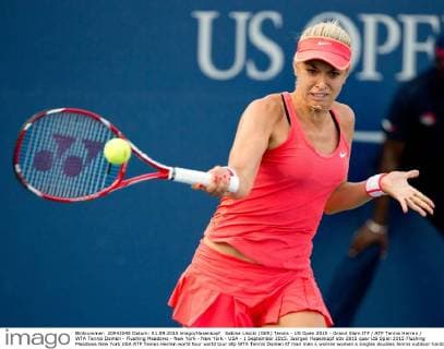 Sabine Lisicki (GER) Tennis - US Open 2015 - Grand Slam ITF ATP Tennis Herren WTA Tennis Damen - Flushing Meadows - New York - New York - USA - 1 September 2015. Juergen Hasenkopf