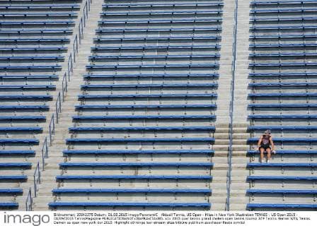 Aktuell Tennis, US Open - Hitze in New York Illustration TENNIS : US Open 2015 - 01 09 2015 TennisMagazine 