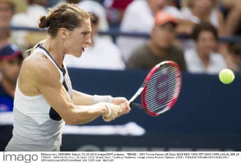 TENNIS - WTA Tennis Damen US Open 2015 NEW YORK CITY,NEW YORK,USA,01.SEP.15 - TENNIS - WTA World Tour, US Open 2015, Grand Slam, Flushing Meadows. Image shows Andrea Petkovic (GER). GEPAxpictures xMatthiasxHauer