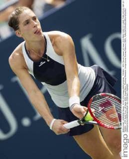 TENNIS - WTA Tennis Damen US Open 2015 NEW YORK CITY,NEW YORK,USA,01.SEP.15 - TENNIS - WTA World Tour, US Open 2015, Grand Slam, Flushing Meadows. Image shows Andrea Petkovic (GER). GEPAxpictures xMatthiasxHauer