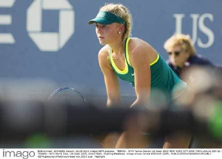 TENNIS - WTA Tennis Damen US Open 2015 NEW YORK CITY,NEW YORK,USA,01.SEP.15 - TENNIS - WTA World Tour, US Open 2015, Grand Slam, Flushing Meadows. Image shows Carina Witthoeft (GER). GEPAxpictures xMatthiasxHauer