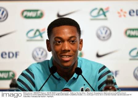 Anthony Martial (fra) - Fussball, Pressetermin Nationalmannschaft Frankreich - 02 09 2015 AnthonyBIBARD FEP Panoramic 