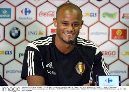 Vincent Kompany of Belgium FOOTBALL : Equipe de Belgique - Entrainement et conference de presse - Bruxelles - 02 09 2015 Photonews Panoramic 