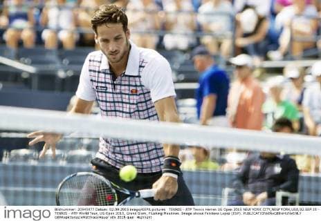 TENNIS - ATP Tennis Herren US Open 2015 NEW YORK CITY,NEW YORK,USA,02.SEP.15 - TENNIS - ATP World Tour, US Open 2015, Grand Slam, Flushing Meadows. Image shows Feliciano Lopez (ESP). GEPAxpictures xMatthiasxHauer