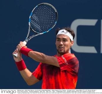 Fabio Fognini (ITA) Tennis - US Open 2015 - Grand Slam ITF ATP Tennis Herren WTA Tennis Damen - Flushing Meadows - New York - New York - USA - 2 September 2015. Juergen Hasenkopf