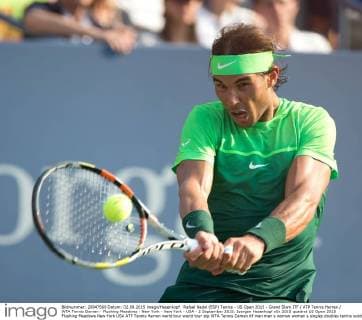Rafael Nadal (ESP) Tennis - US Open 2015 - Grand Slam ITF ATP Tennis Herren WTA Tennis Damen - Flushing Meadows - New York - New York - USA - 2 September 2015. Juergen Hasenkopf