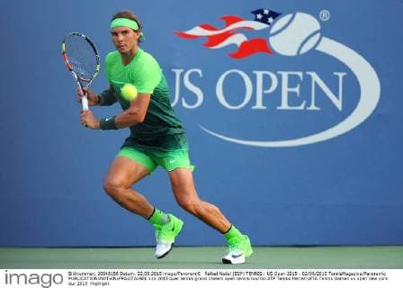 Rafael Nadal (ESP) TENNIS : US Open 2015 - 02 09 2015 TennisMagazine Panoramic 