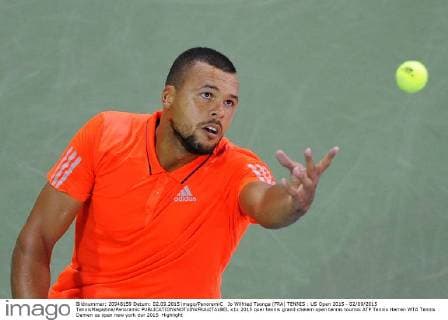 Jo Wilfried Tsonga (FRA) TENNIS : US Open 2015 - 02 09 2015 TennisMagazine Panoramic 