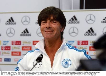03.09.2015, xhbx, Fussball International, Deutsche Fussball Nationalmannschaft DFB Training und Pressekonferenz, v.l. Joachim Jogi Loew (Bundestrainer Deutsche Fussball Nationalmannschaft DFB)
