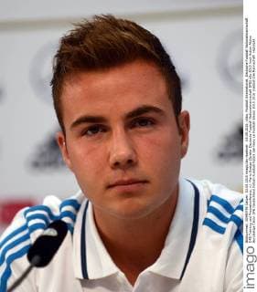 03.09.2015, xhbx, Fussball International, Deutsche Fussball Nationalmannschaft DFB Training und Pressekonferenz, v.l. Mario Goetze (Spieler Deutsche Fussball Nationalmannschaft DFB)