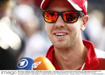 Motorsports: FIA Formula One World Championship WM Weltmeisterschaft 2015, Grand Prix of Italy, 5 Sebastian Vettel (GER, Infiniti Red Bull Racing), xHOCHxZWEIx