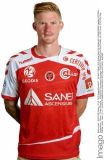 Aktuell Fußball, FRA, Stade Reims Porträttermin CHARBONNIER Gaetan FOOTBALL : Presentation - Reims - Photo Officielle - 03 09 2015 Panoramic Panoramic 