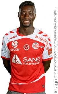 Aktuell Fußball, FRA, Stade Reims Porträttermin KYEI Grejohn FOOTBALL : Presentation - Reims - Photo Officielle - 03 09 2015 Panoramic Panoramic 