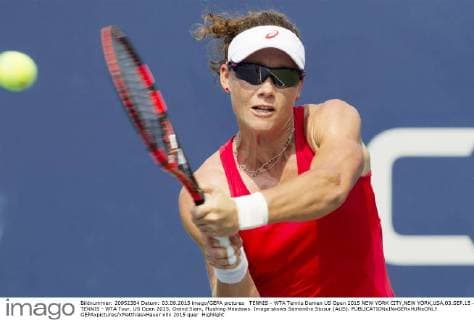 TENNIS - WTA Tennis Damen US Open 2015 NEW YORK CITY,NEW YORK,USA,03.SEP.15 - TENNIS - WTA Tour, US Open 2015, Grand Slam, Flushing Meadows. Image shows Samantha Stosur (AUS). GEPAxpictures xMatthiasxHauer