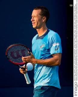 Philipp Kohlschreiber (GER) Tennis - US Open 2015 - Grand Slam ITF ATP Tennis Herren WTA Tennis Damen - Flushing Meadows - New York - New York - USA - 3 September 2015. Juergen Hasenkopf