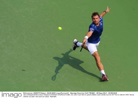 Stanislas Wawrinka (SUI) TENNIS : US Open 2015 - 03 09 2015 TennisMagazine Panoramic 
