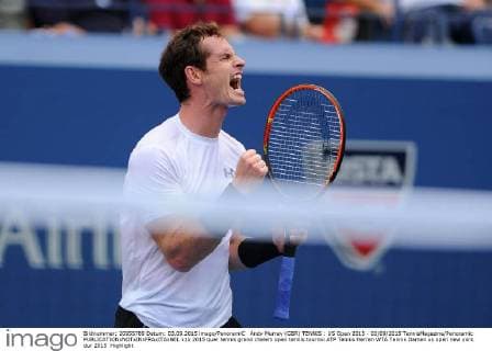 Andy Murray (GBR) TENNIS : US Open 2015 - 03 09 2015 TennisMagazine Panoramic 
