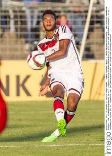 Luebeck Jonathan Tah (Nr. 3, Deutsche Nationalmannschaft). Deutschland vs Daenemark, Fussball , U21 U 21 Nationalmannschaft, 03.09.15 , Copyright: KOENIG Eibner-Pressefoto EP_FKG