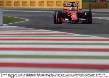 Motorsports: FIA Formula One World Championship WM Weltmeisterschaft 2015, Grand Prix of Italy, 5 Sebastian Vettel (GER, Scuderia Ferrari), xHOCHxZWEIx
