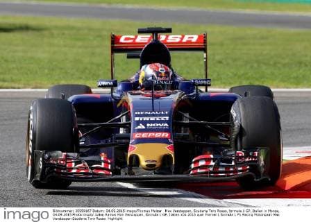 Max Verstappen, Scuderia Toro Rosso, formula 1 GP, Italien in Monza, 04.09.2015 Photo:mspb Julien Ramos Max Verstappen, formula 1 GP, Italien