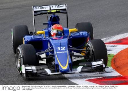 Felipe Nasr, Sauber, F1 Team, formula 1 GP, Italien in Monza, 04.09.2015 Photo:mspb Julien Ramos Felipe Nasr, formula 1 GP, Italien