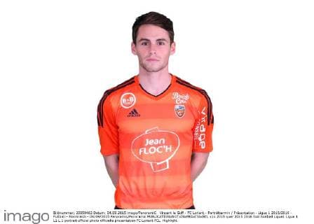 Vincent le Goff - FC Lorient - Porträttermin Präsentation - Ligue 1 2015 2016 - Fußball - Frankreich - 04 09 2015 Panoramic Panoramic 