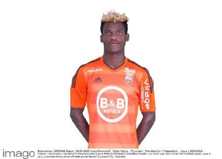 Didier Ndong - FC Lorient - Porträttermin Präsentation - Ligue 1 2015 2016 - Fußball - Frankreich - 04 09 2015 Panoramic Panoramic 