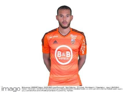 Remi Mulumba - FC Lorient - Porträttermin Präsentation - Ligue 1 2015 2016 - Fußball - Frankreich - 04 09 2015 Panoramic Panoramic 