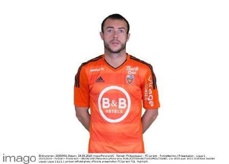 Romain Philippoteaux - FC Lorient - Porträttermin Präsentation - Ligue 1 2015 2016 - Fußball - Frankreich - 04 09 2015 Panoramic Panoramic 